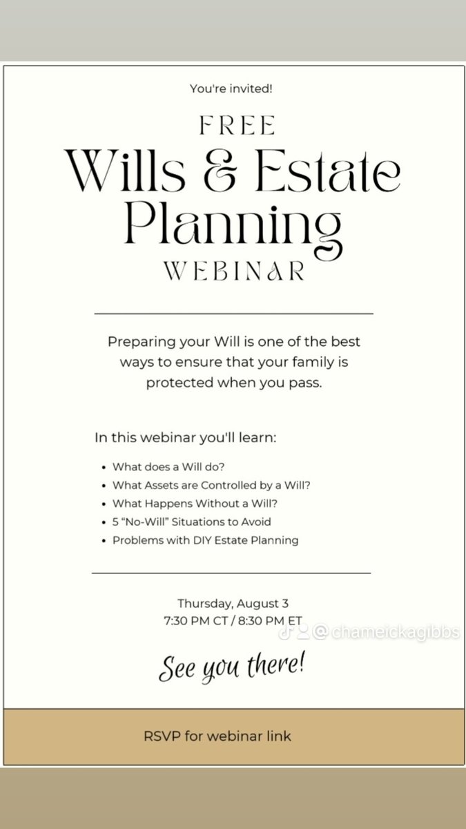 chameicka's tweet photo. August is MAKE A WILL MONTH https://t.co/7c5eND704B