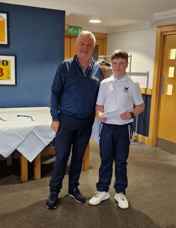 DebbyStewart18's tweet photo. Final day cancelled due to weather ☔️💨 so 3rd place finish for Cole in the @sgfgolf under 13s tournament. @jamesstewart05 #carnoustiecraws #juniorgolf #scottishgolf @panmuregolf https://t.co/aWR6M34XlB