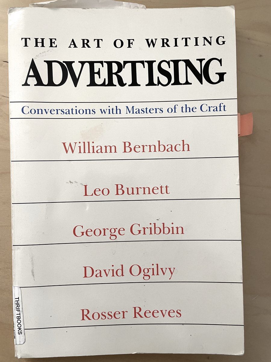 Elroythecat's tweet photo. "One of the disadvantages of doing everything mathematically, by research and by mandate, is that after a while, everybody does it the same way." – Bill Bernbach #advertising #copywriting https://t.co/9H7XTCXfKX
