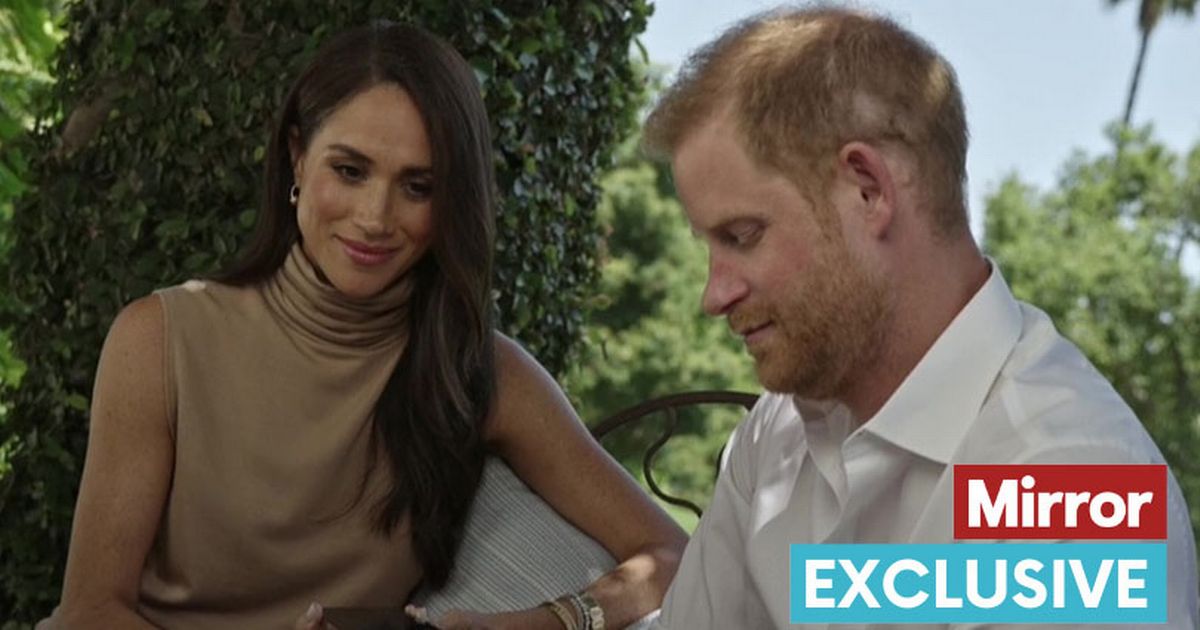 EXCLUSIVE: Meghan Markle and Prince Harry show signs of 'potential tension' in new video, says expert mirror.co.uk/3am/us-celebri…