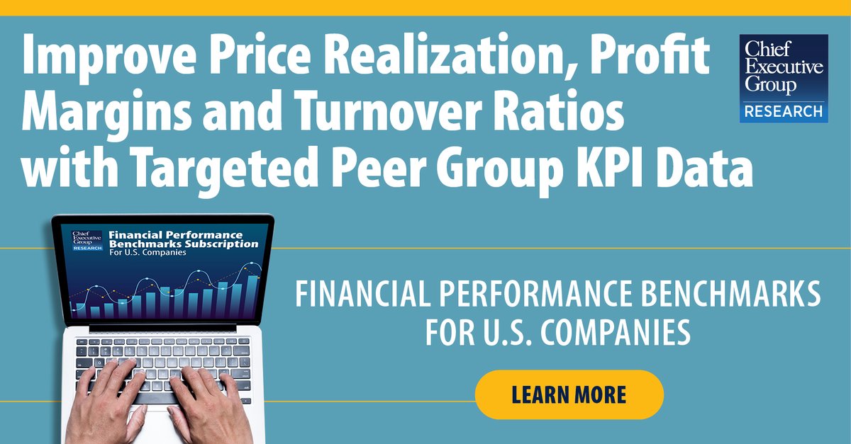 Quantify the financial impact of major decisions you face with access to brand new KPI data to help you develop more accurate projections, confidently set prices, create incentives that have impact and guide your company to success. Access the KPI data: ow.ly/IfRm50Pn3Iv