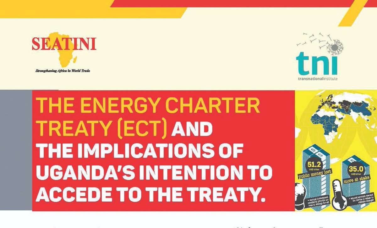 SEATINI UGANDA (@seatiniuganda) on Twitter photo Read more about why we Say #NoECT here 👉bitly.ws/PUCu
<a href="/Danielle_H_BE/">Danielle Hirsch</a> <a href="/TNInstitute/">Transnational Institute</a> Read more about why we Say #NoECT here 👉bitly.ws/PUCu
<a href="/Danielle_H_BE/">Danielle Hirsch</a> <a href="/TNInstitute/">Transnational Institute</a>