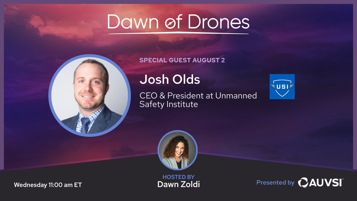 Dawnp3T's tweet photo. Coming up on The Dawn of Drones 🌄 special guest Josh Olds, President @Fly_USI as we discuss how commercial and academic organizations start and scale successful UAS programs.
🔗https://t.co/uwTuqvDWbz
#DawnofDrones #P3Tech #Tech #Drones #Robotics #Aerospace #AUVSI https://t.co/bAC8nlFqsL