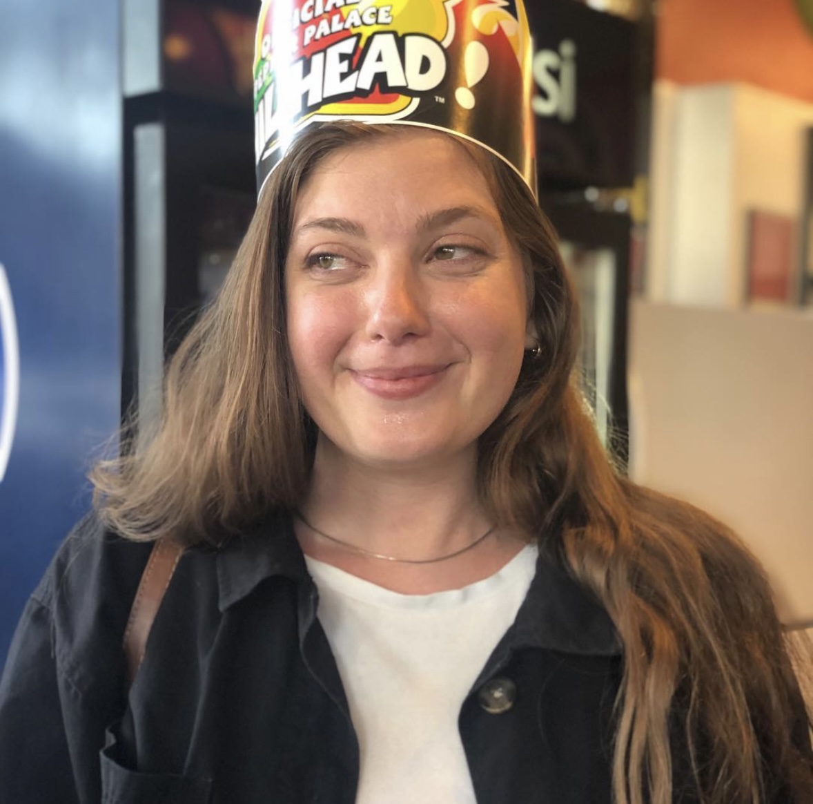pepperpalace's tweet photo. Smiling through the tears of The End: Flatline 🥵 Attempt the #WallofFlame challenge at a Pepper Palace near you! 
#PepperPalace #repost from @erinpicker https://t.co/N1k4LX3hmJ