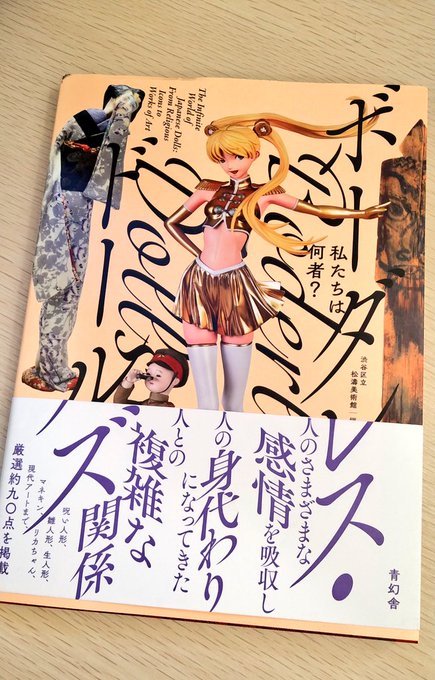 図録だけ本屋で買ったけど渋谷の美術館で人形の何かやってるみたいです。