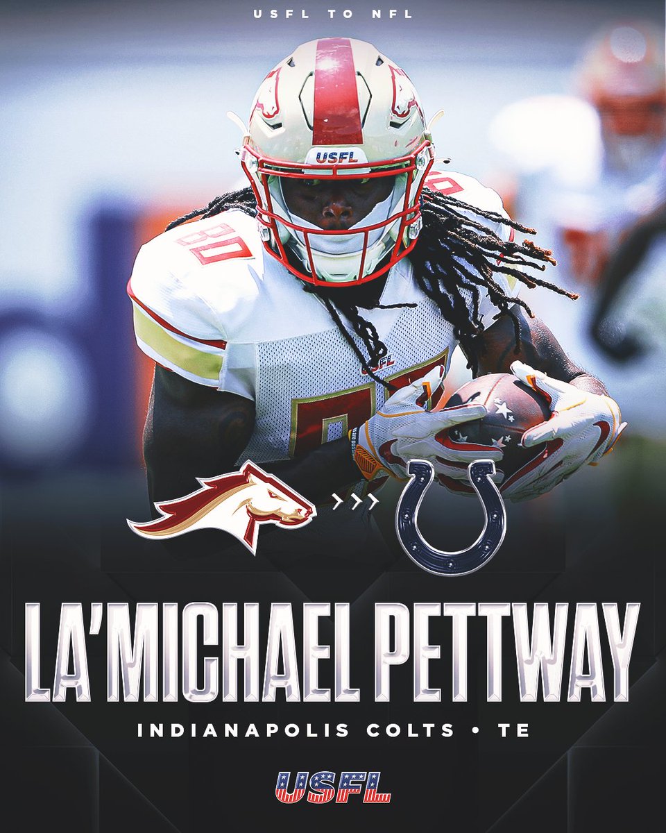 The2Defenders's tweet photo. USFL Champion
@LaMicha_Pettway
has signed with the Indianapolis Colts 😤📷 #usfl #Colts @USFL @Colts https://t.co/ptr4N4y7c4