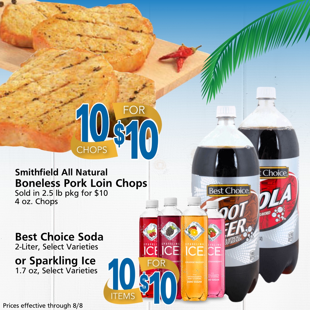 RussMarket's tweet photo. It's that time again - our 10 for $10 sale is BACK! Fill your pantry, fridge, and freezer and save! View more items included in this sale, as well as other great deals on our weekly ad at https://t.co/xGuESqiaTq.

#10for10 #GrocerySale #GrocerySavings #russmarket #LocalGrocery... https://t.co/hlJzgIAD8K