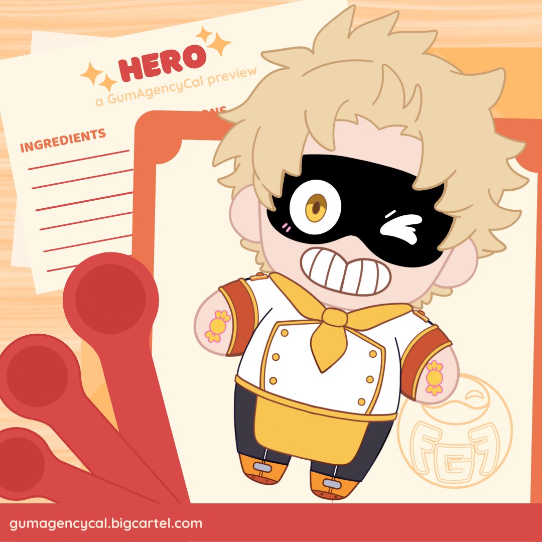 Need a sous chef for your kitchen? Chef Gum is the perfect assistant! 🤩

📝🛒Add this adorable plush by <a href="/berryheroic/">HERO ✩</a> to your shopping list before he's out of stock, just 10 left!
