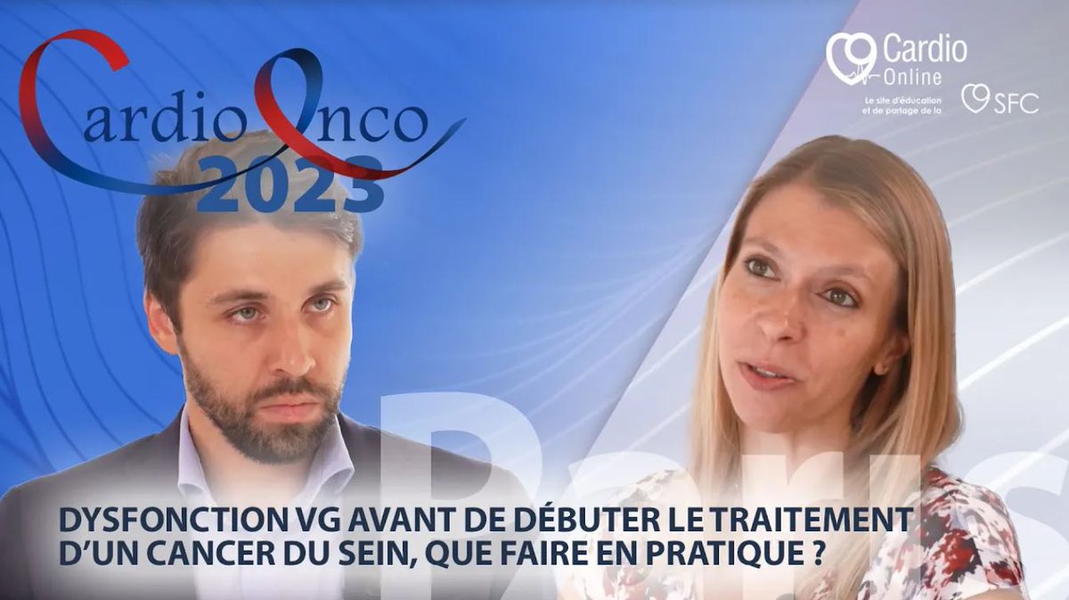 CardioOnline's tweet image. 🎥 Comment gérer une patiente avec dysfonction VG avant un traitement du cancer du sein ?

Jennifer Cautela et François Deharo expliquent les étapes clés basées sur les recommandations ESC 2022 de #Cardioonco !

Regardez dès maintenant👉ow.ly/cSmI50PfUny

@CautelaJennifer