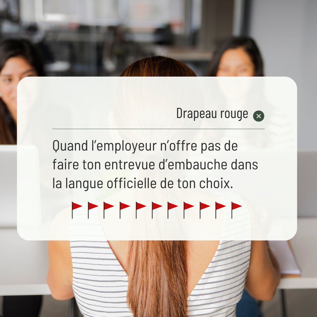 CLOduCanada's tweet photo. Lorsque tu passes une entrevue d’embauche au sein de la fonction publique, tu as le droit de le faire dans la langue officielle de ton choix.
#Languesofficielles #Droitslinguistiques #Fonctionpublique #Entrevues #RH #FSWEP #EmploisGC https://t.co/AJpuEAIVmg