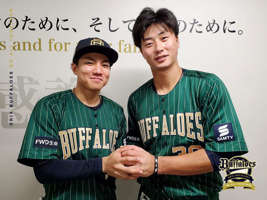 オリックス・バファローズ 宜保翔選手 実使用ユニフォーム 2022