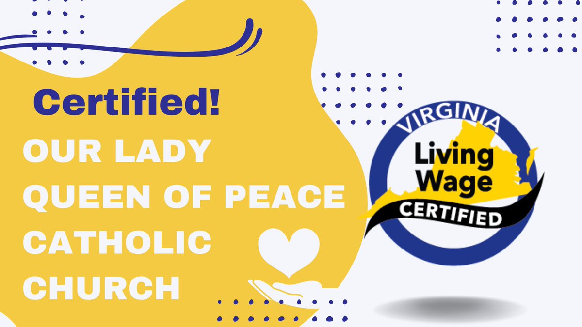 This month we are celebrating our NEWLY CERTIFIED #livingwage faith communities! 😍 our campaign to have 100 congregations certified by Labor Day! ----> buff.ly/3JScV3V