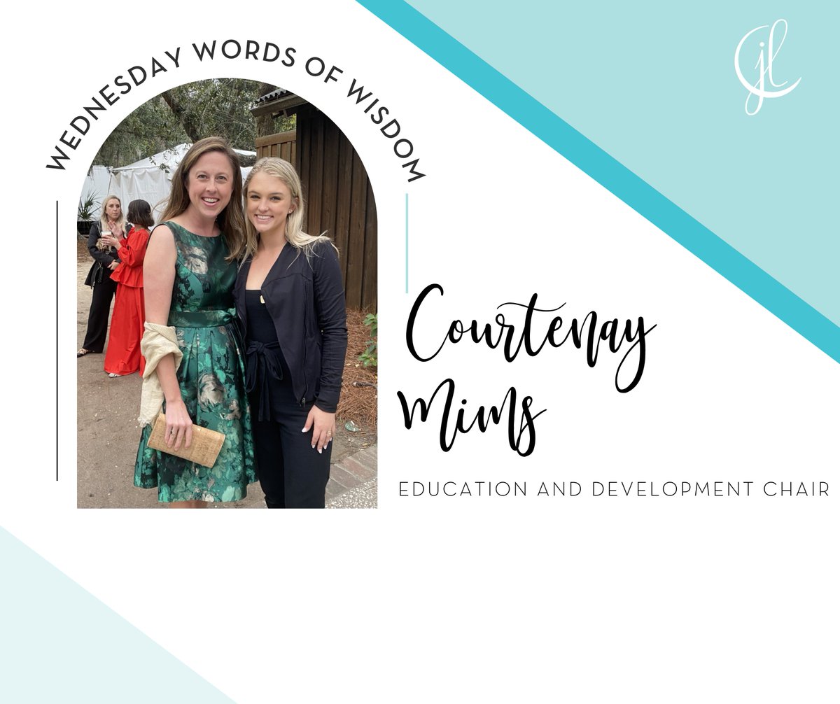 Meet Courtenay Mims, Education and Development chair at #JLColumbia! Her favorite part about being a member of JLColumbia is working with other women while helping others. A few of her favorites include cinnamon rolls, Daffodils and the color blue!🌟🌺🥤