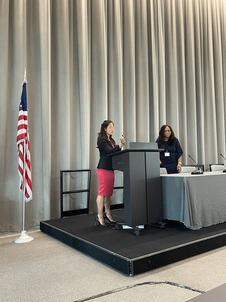 Dr Berry sets the tone for SAFER-Trauma with her Keynote Address, “An equitable trauma system is needed to achieve zero preventable deaths for ALL patients!” <a href="/CBerryTraumaMD/">Cherisse Berry, MD, FACS</a> @NatTrauma <a href="/TSACO_AAST/">Trauma Surgery & Acute Care Open (TSACO)</a> <a href="/vanessapho/">Vanessa Ho, MD, PhD, MPH (she/her)</a> #SAFERTrauma