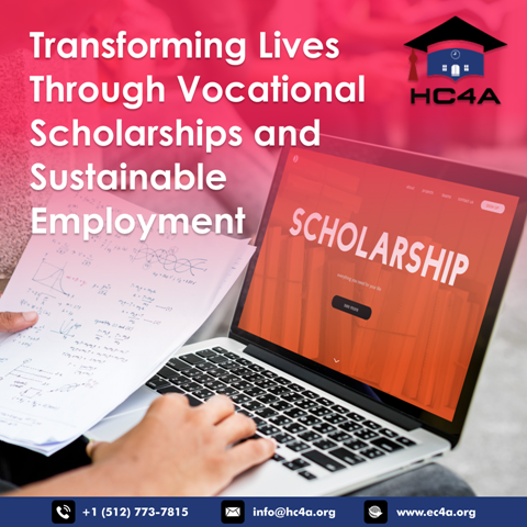We pave the way for aspiring individuals to achieve their dreams through vocational scholarships. Your generous contributions will fuel our efforts to empower individuals with the necessary knowledge and skills, turning their aspirations into reality.