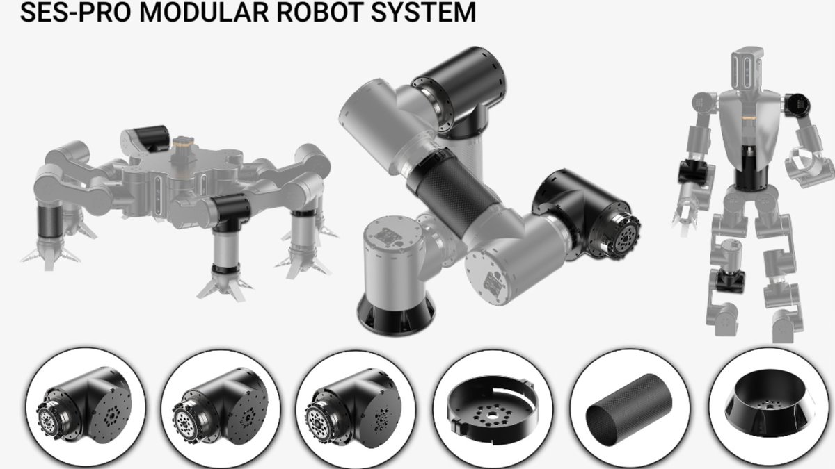 RobotShop's tweet image. PRE-LAUNCH 
🚀 Exciting pre-launch of Lynxmotion&apos;s SES-PRO Modular Robot System! Advanced &quot;smart&quot; servos for hobbyists &amp;amp; pros. Stay tuned for more! rb1.shop/3OELSvy #Lynxmotion #SES-PRO #RoboticsRevolution