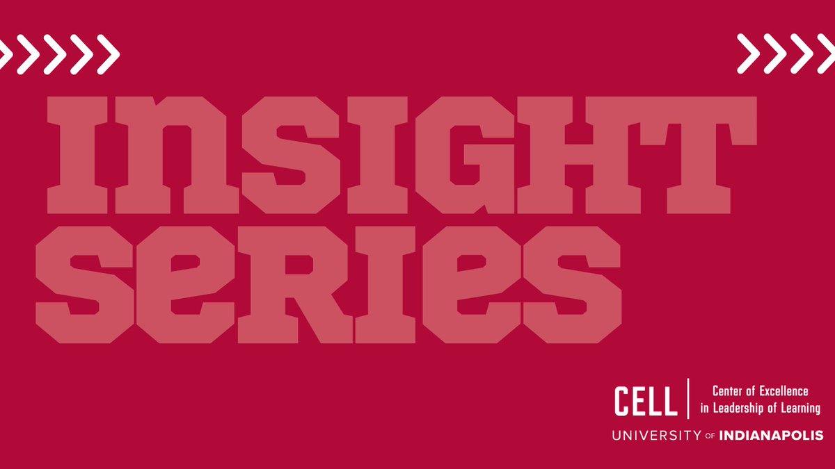 CELLuindy's tweet photo. What is the #CELLInsightSeries? We dive into a topic in #education with facts and discussion to deepen understanding.

Past events include New Orleans' charter school model, the value of #highered, and equity in #college access. 

Keep an eye out for an event later this fall! https://t.co/A1bT5zek4r