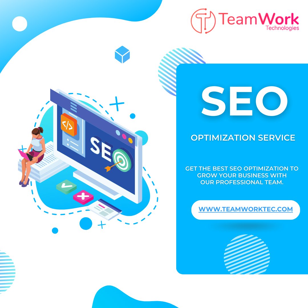 teamworktec's tweet image. Unleash the full potential of your website with #Teamworktec's #SEO services. Our skilled team will analyze and optimize your #website, boosting your online presence and implementing powerful #SEOcampaigns. Contact us now to learn more!
teamworktec.com
