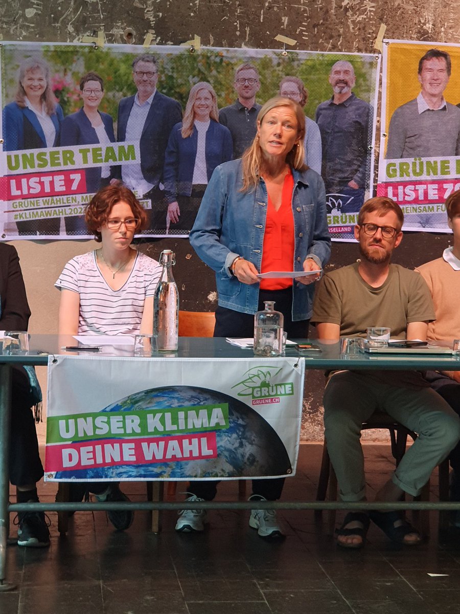 PTamborrini's tweet photo. Wahlauftakt der @grueneBL mit Nationalrätin @flobrenzikofer 
unsere Listen 7, 70, 71 77
#Wahlen23
#Wahlen2023 
#grünewählen #deshalbgrün #grünstattgrau
#mehrdennje #wirundjetzt #klimawahl2023
  #voteCH #CHvote
#Inklusion #gewöhndichdran 
#Nationalrat #Nationalratswahlen https://t.co/0CzLYExpK5