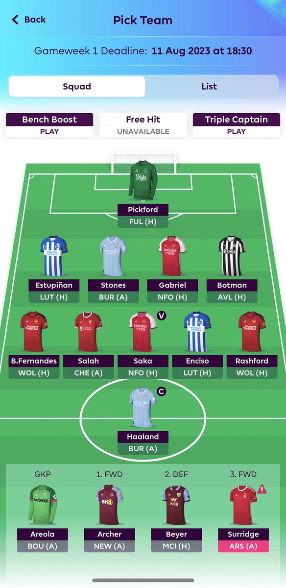 THAMMYBFC's tweet photo. What does everyone think of this 451 team? #FPLCommunity #FPL https://t.co/60yEGsDQhW