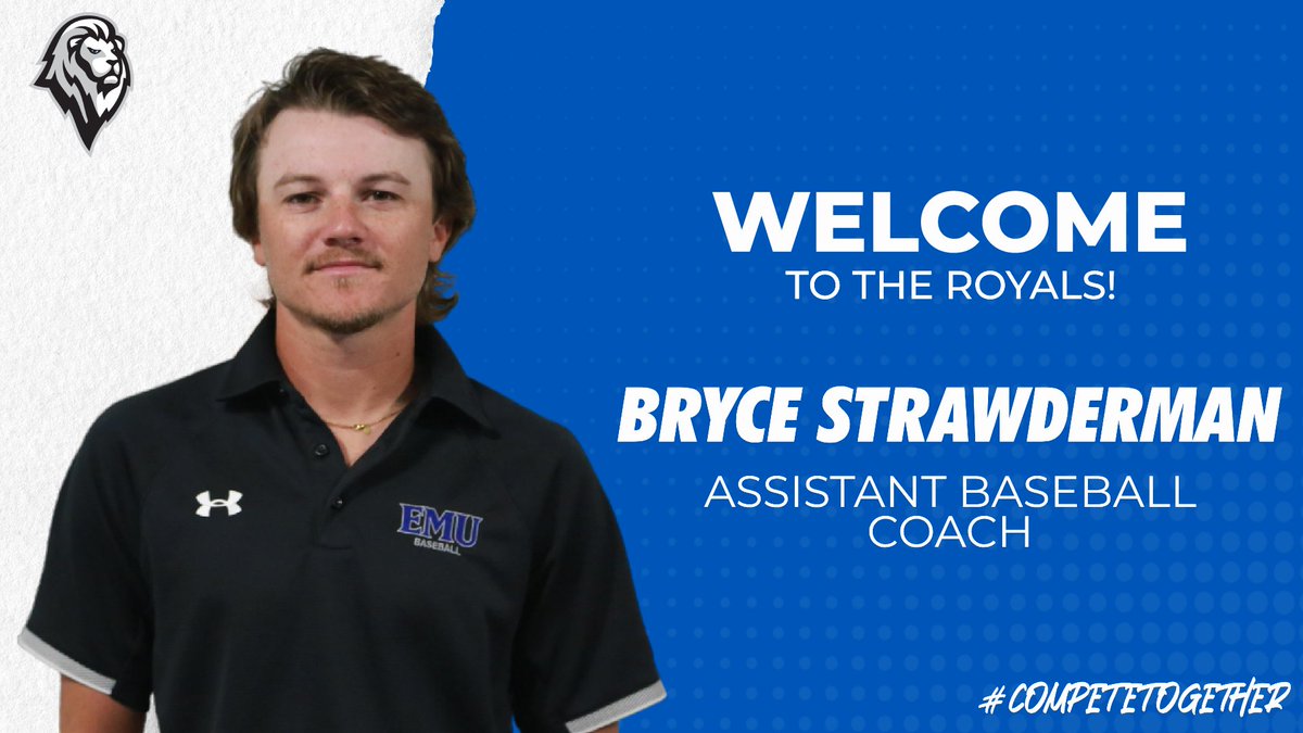 EMU_Athletics's tweet photo. 🚨NEW HIRE ALERT🚨
Bryce Strawderman has been promoted to full-time assistant coach for @EMUbaseball1 after two seasons as a volunteer assistant coach #competetogether #bearoyal

@DaveRiggert @WHSVScoreZone @DNR_Sports @d3baseball 

https://t.co/8pwiWsJW4K https://t.co/W8KEXaRe8Z