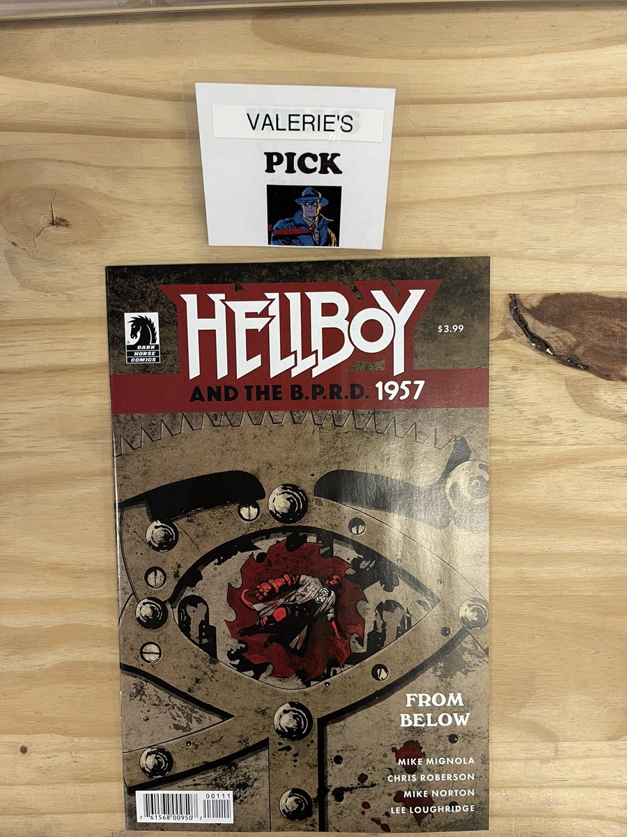 ComicsWorldPA's tweet photo. @artofmmignola @chris_roberson @themikenorton #LeeLoughridge @ClemRobins @getcampbell @Dragonmnky #KathO’Brien @JennyBlenk #AnastaciaFerry @comicgoblinart @DarkHorseComics #NCBD https://t.co/Tl0UJGcbtZ