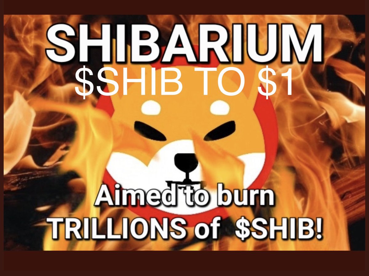BezosCrypto's tweet photo. REMEMBER 

#SHIBARIUM Layer-2 AIM,PURPOSE

✅ShibariumTheCureForHighGasFees
✅Minimal Fees Attract Thousands Of Project Developers to Use SHIBarium 
✅More Users of SHIBarium Means More Revenues
✅70% OF GAS FEES WILL BE USED TO BUYBACK TRILLIONS OF SHIB MONTHLY &amp; BURN 🔥 FOREVER https://t.co/tMXMNk4yyI