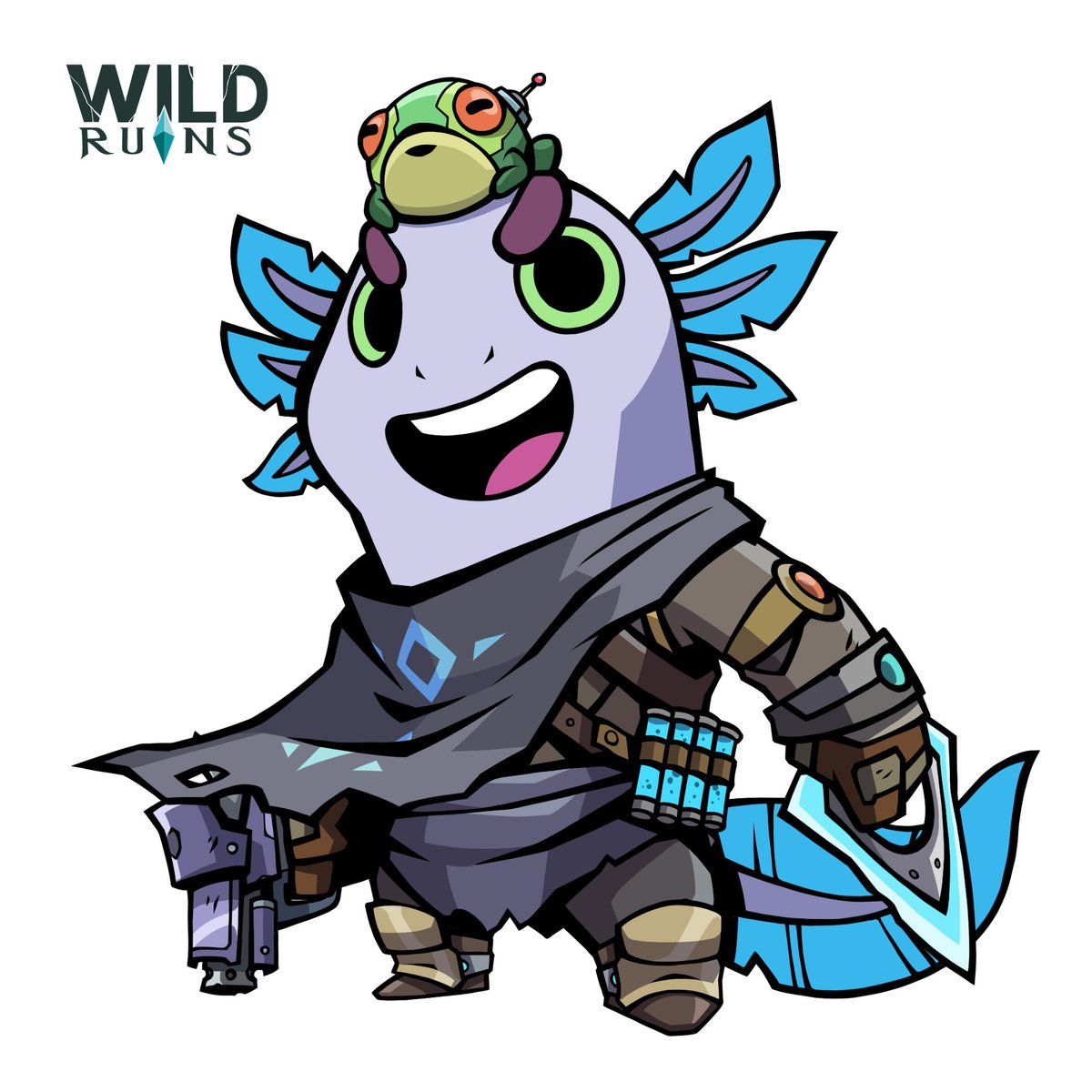 Axolotl says GM!