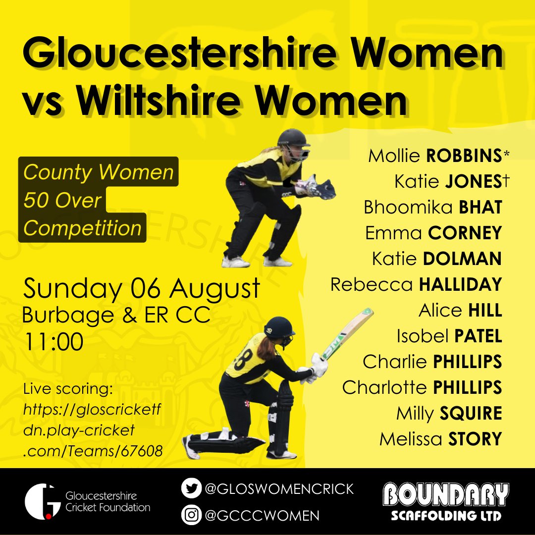 After Sunday's game v <a href="/CornwallWG/">CornwallW&G</a> being cancelled due to rain, we now look forward to our fixture this Sunday 6th v Wiltshire. #GoGlos