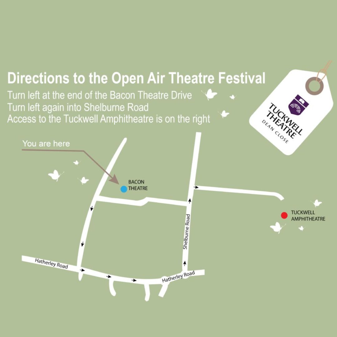 Heartbreak Productions (@outdoorplaysuk) on Twitter photo SHOW UPDATE - 'Sense and Sensibility' at Tuckwell Amphitheatre this evening 💛
Due to a yellow weather warning, the performance will be move INDOORS, a short 5 minute walk away, to The <a href="/BaconTheatre/">Bacon Theatre</a> - please swipe if you'd like directions! SHOW UPDATE - 'Sense and Sensibility' at Tuckwell Amphitheatre this evening 💛
Due to a yellow weather warning, the performance will be move INDOORS, a short 5 minute walk away, to The <a href="/BaconTheatre/">Bacon Theatre</a> - please swipe if you'd like directions!