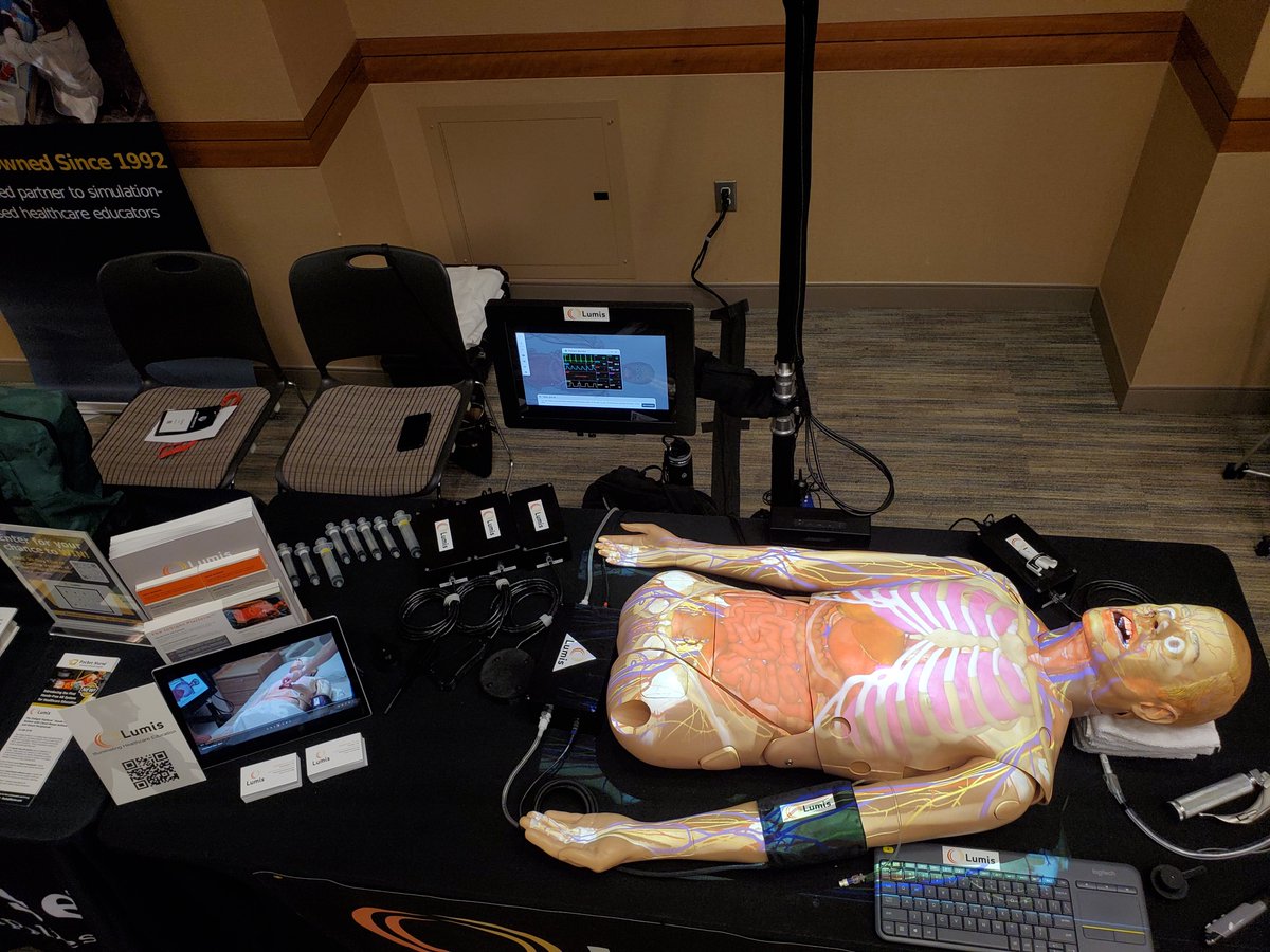 LumisCorp's tweet image. Today is the day! Come visit our booth with Pocket Nurse® to see our InSight Platform in action! #SimGHOSTS2023 #augmentedreality #healthcaretechnology