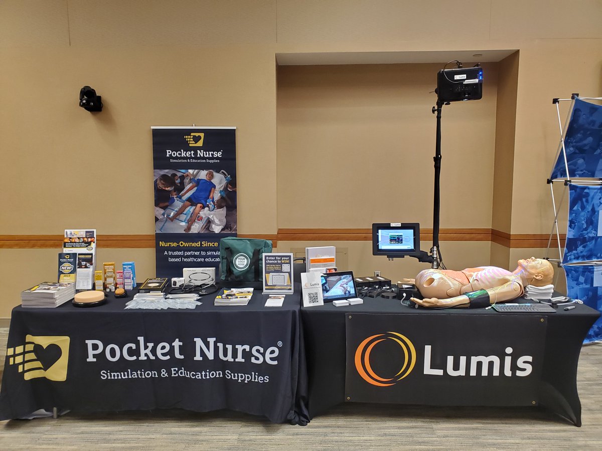 LumisCorp's tweet image. Today is the day! Come visit our booth with Pocket Nurse® to see our InSight Platform in action! #SimGHOSTS2023 #augmentedreality #healthcaretechnology