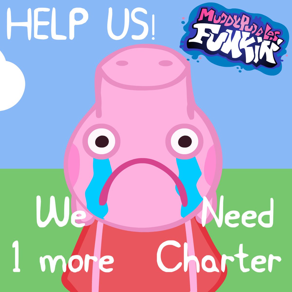 apparently we had moved an option that did not allow dm's jsjs, now yes...
Write us in DM and we will choose 1! #fnf #fridaynightfunkinmod #peppa #mpf #fridaynightfunkin #help