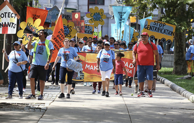 We’re demanding bold investments in housing to stop corporate landlords and ensure #AffordableHousingForAll: