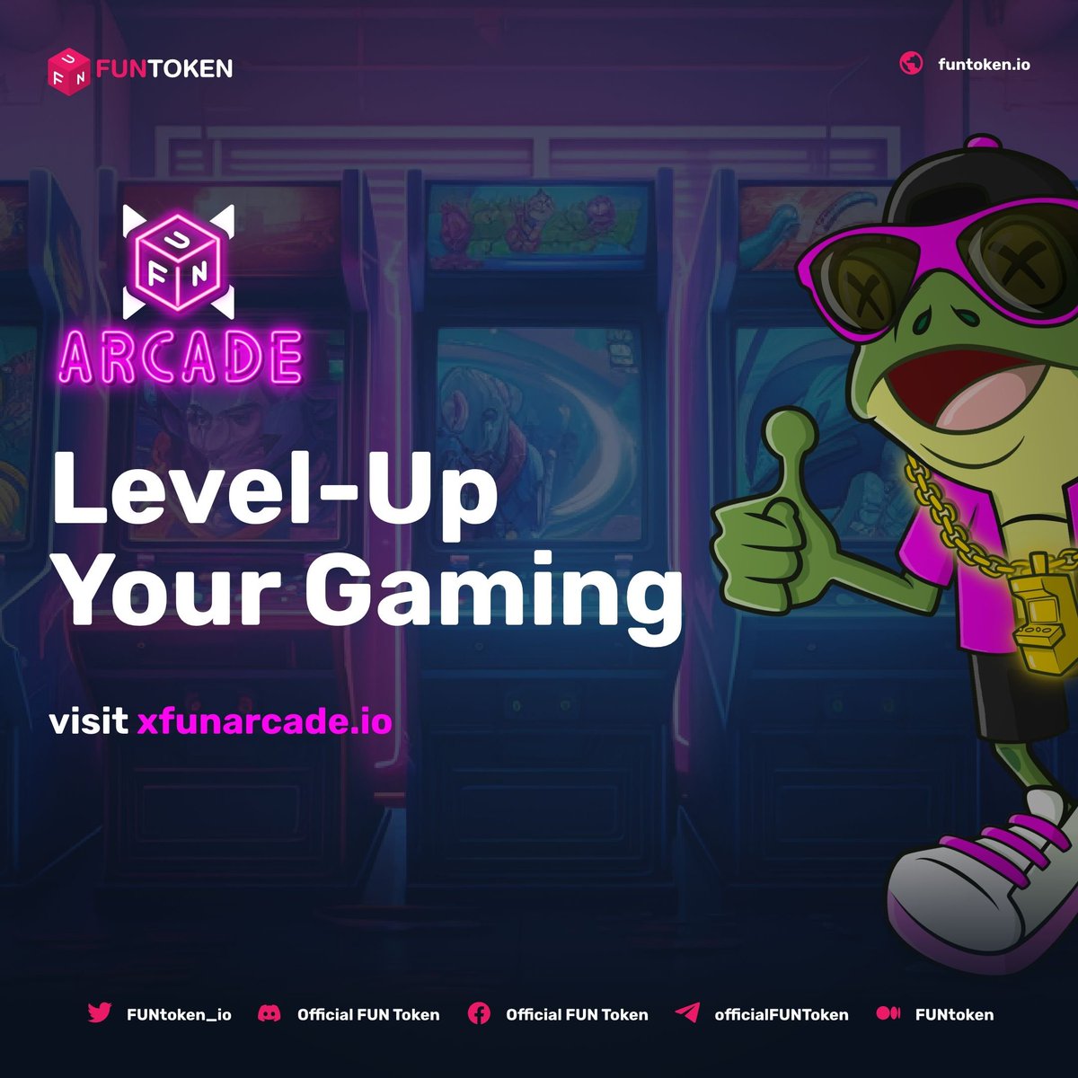 FUNtoken_io's tweet photo. ๐ Time to level up your gaming skills! Sharpen your reflexes, master new techniques, and earn more at https://t.co/r9JLVIMDGN.
The higher your skill, the higher your earnings! #LevelUp #MasterGamer #GameOn https://t.co/6jDDRETrGx