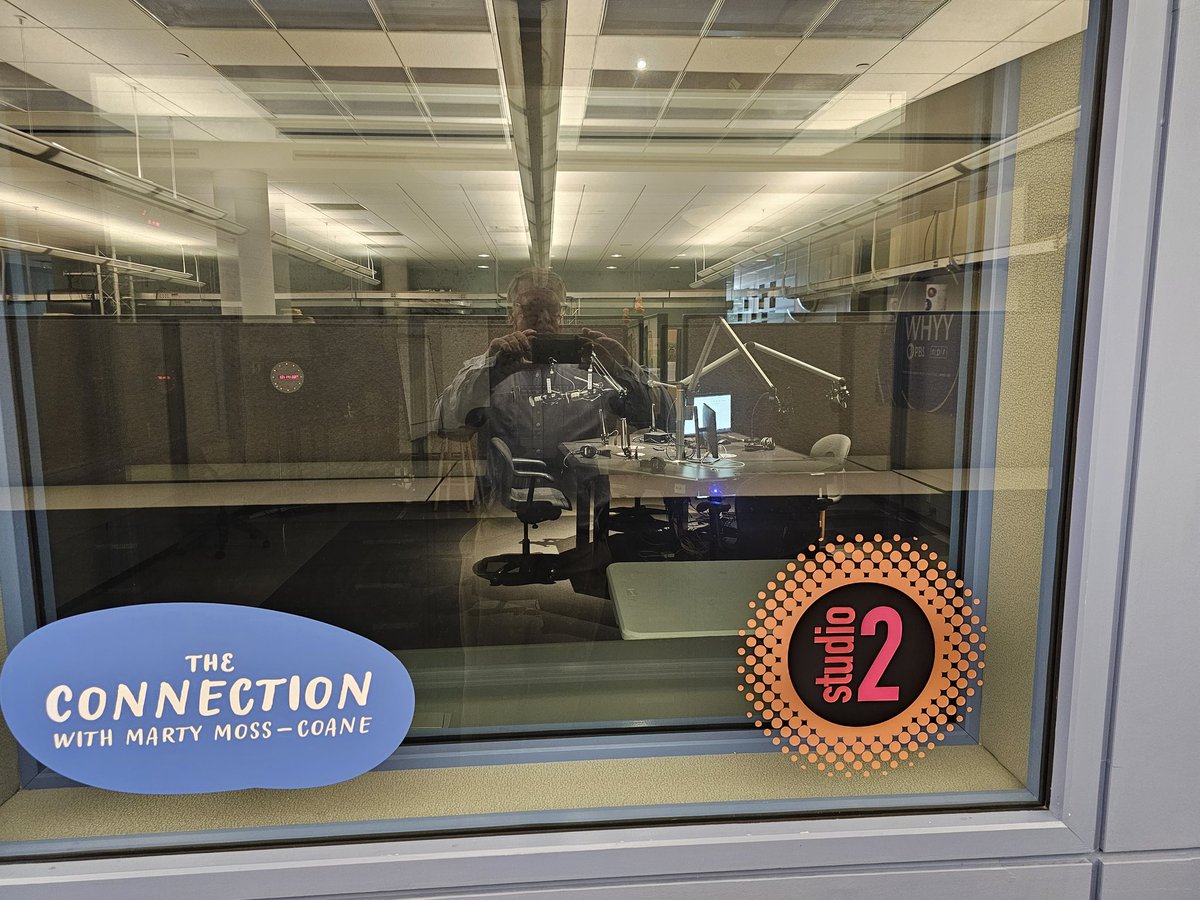 TMacDonaldWHYY's tweet image. Filling in as co-host for #studio2 on #WHYY today at noon