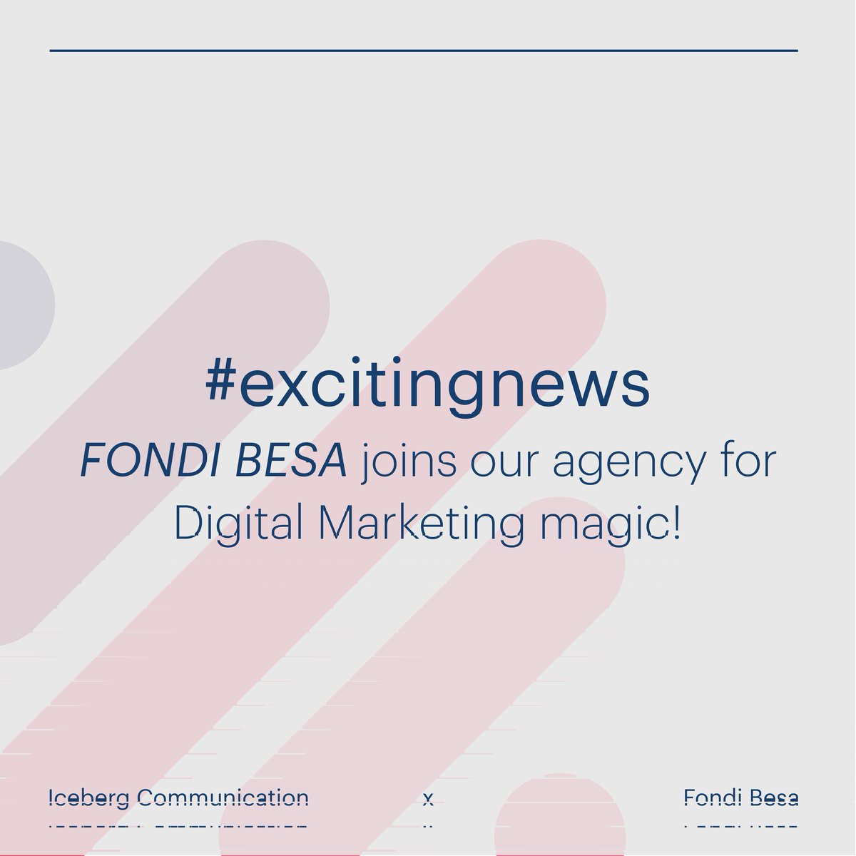 A big welcome to Fondi Besa as our newest client! Fondi Besa 🤝 @IcebergComm- a powerful digital alliance!