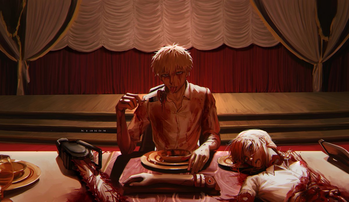 nthndn's tweet photo. Gore
#チェンソーマン #chainsawman https://t.co/T4rcYbzote