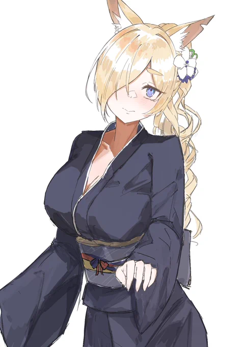 浴衣カンナちゃrkgk #ブルアカ
