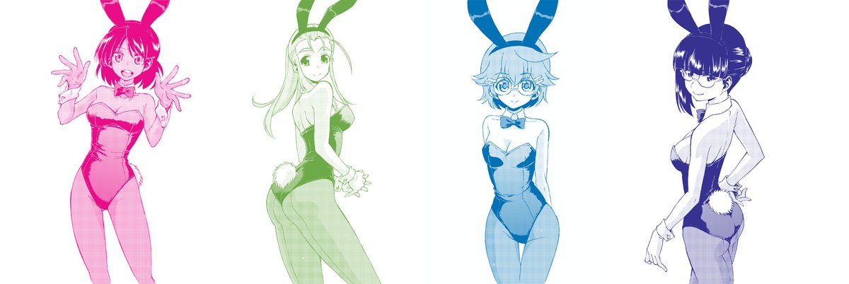 「#バニーの日 バニーさんいくつか描いてました^^;」|才谷屋龍一🇺🇦パワパス第４巻・４月１３日発売☆のイラスト