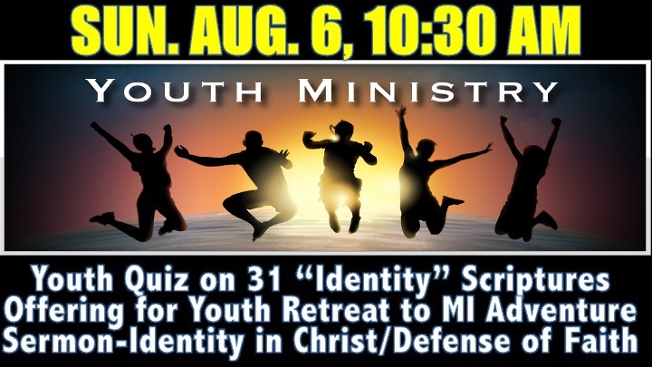 NewHope_AG_MI's tweet photo. You don't want to miss tomorrow @ New Hope

10:30 AM Youth Day Service Youth participate today in Youth Quiz on scriptures supporting their Faith &amp; Identity.Then our 6 PM Service is going to be amazing with   John Baker Invite friends to come with you to our 6 PM 
Come expecting! https://t.co/wVE1T0ZAzS