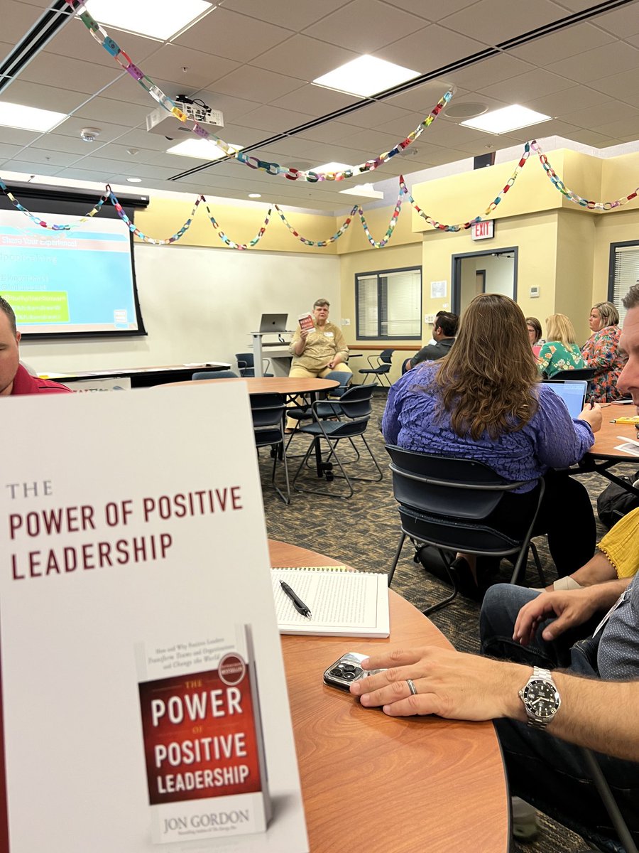 An exceptional day learning the power of positive leadership with the whole SEDOL Admin Team.  Together we can take our leadership to the next level. @jongordan11 <a href="/julienee108/">Julie Nee</a> @kellyDeestewart @mckendreeU @mckendreeW #sedolshines