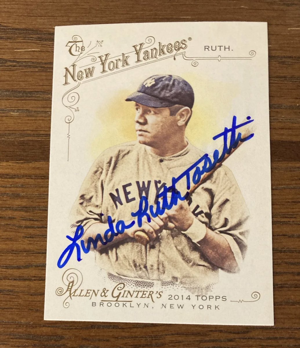 maevro's tweet photo. Thoughts on grandkids signing for their famous relatives? #TheHobby #Cobb #Ruth https://t.co/FUBK3RWTf9