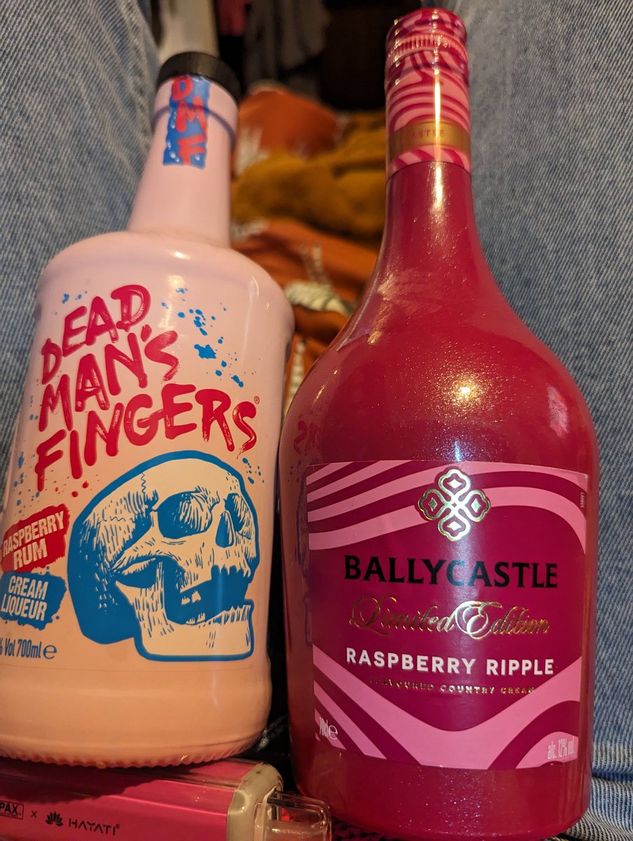 DangerouslyDel's tweet photo. Two new cream liqueurs for the collection... Actually prefer the Aldi one for taste! But the DMF has a nice warm kick to it https://t.co/3yuXpJBOyl