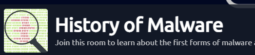 darshanhackz's tweet photo. Learned the History of Malware by @tryhackme, it was the great room to learn. 
#malware #reaserch #learning #cybersecurity https://t.co/rjQZrN4VaT