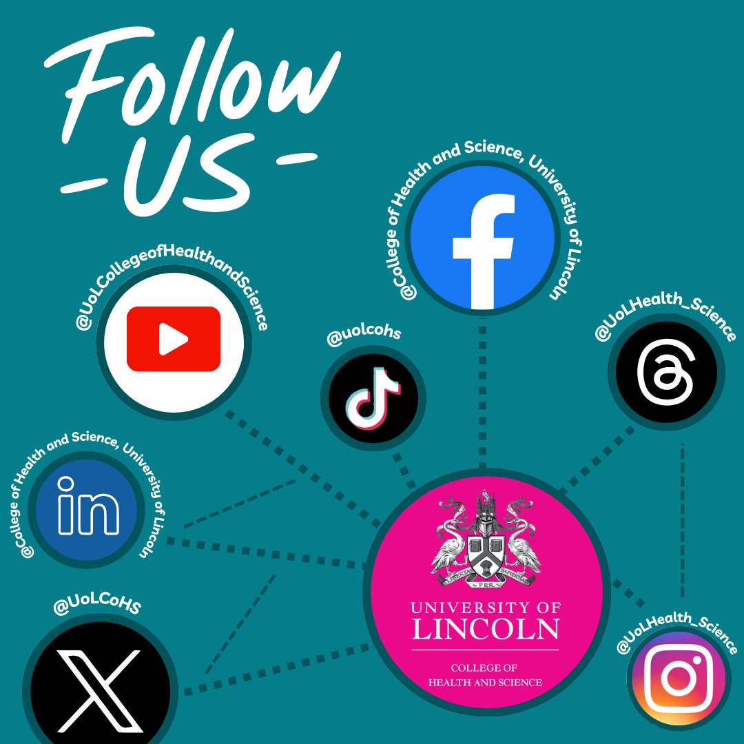 College of Science, University of Lincoln, UK tweet media