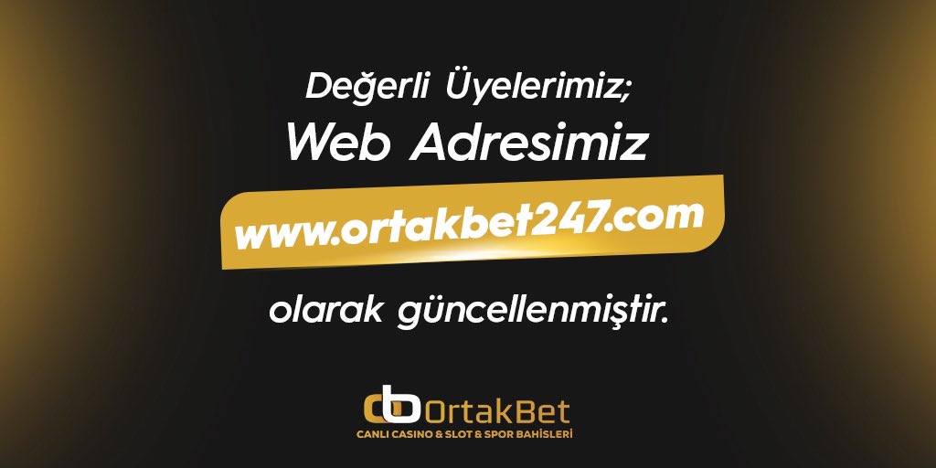 Site giriş adresimiz güncellendi

ortakbet247.com