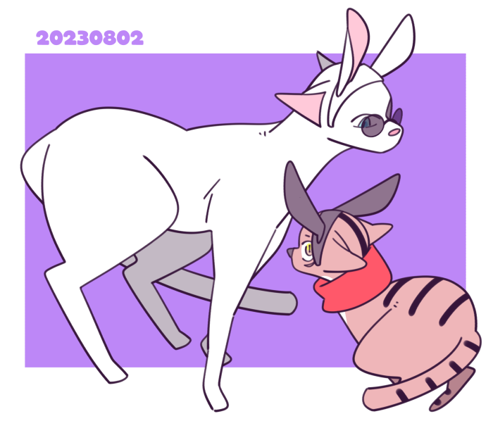 「バニーな五悠」|ニボシのイラスト