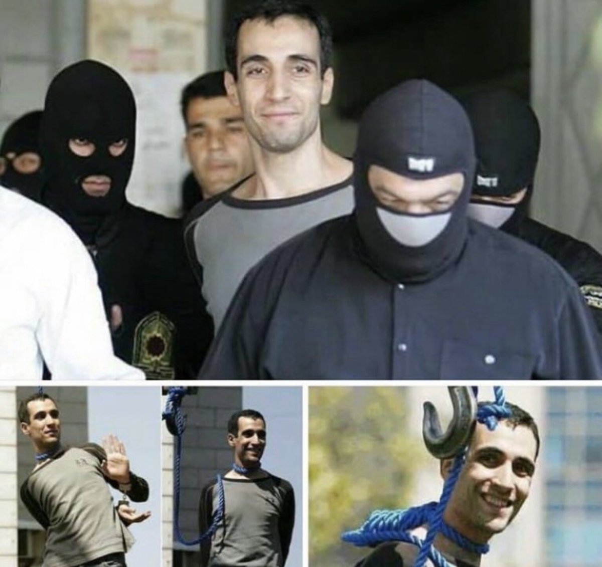 ۱۱ امرداد، سالروز اعدام #مجيد_كاووسی_فر 

قهرمانی با خنده های جاودانه و تاریخی در لحظه اعدام 

#ایران_را_پس_بگیریم