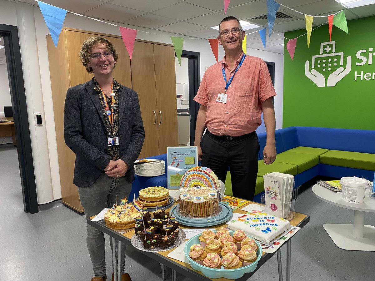 To celebrate #PlymouthPride23 we have held a baking competition with guest judges Stuart Windsor and Martin Jared-Davis. Congratulations to our well-deserved winner, @Horn10Alison 🧁🎉 Thanks for everybody's fantastic contributions 👏
